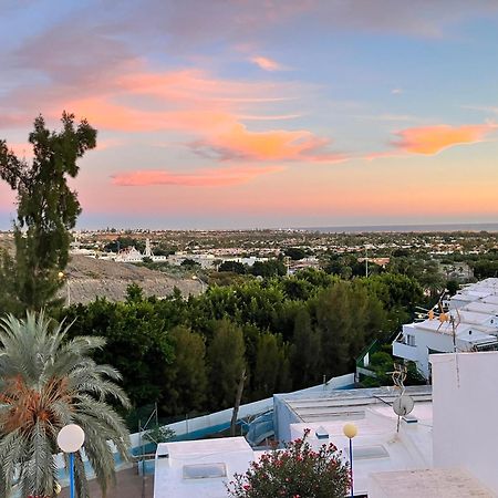 Apartamento casAkash con Vistas al Mar, Terraza, Piscina y Parking gratuito Maspalomas  Exterior foto