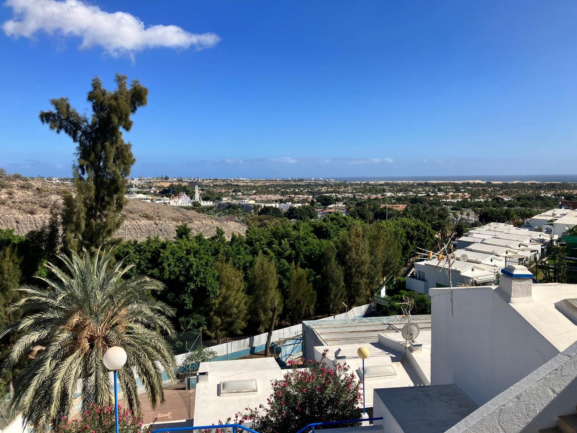 Apartamento casAkash con Vistas al Mar, Terraza, Piscina y Parking gratuito Maspalomas  Exterior foto