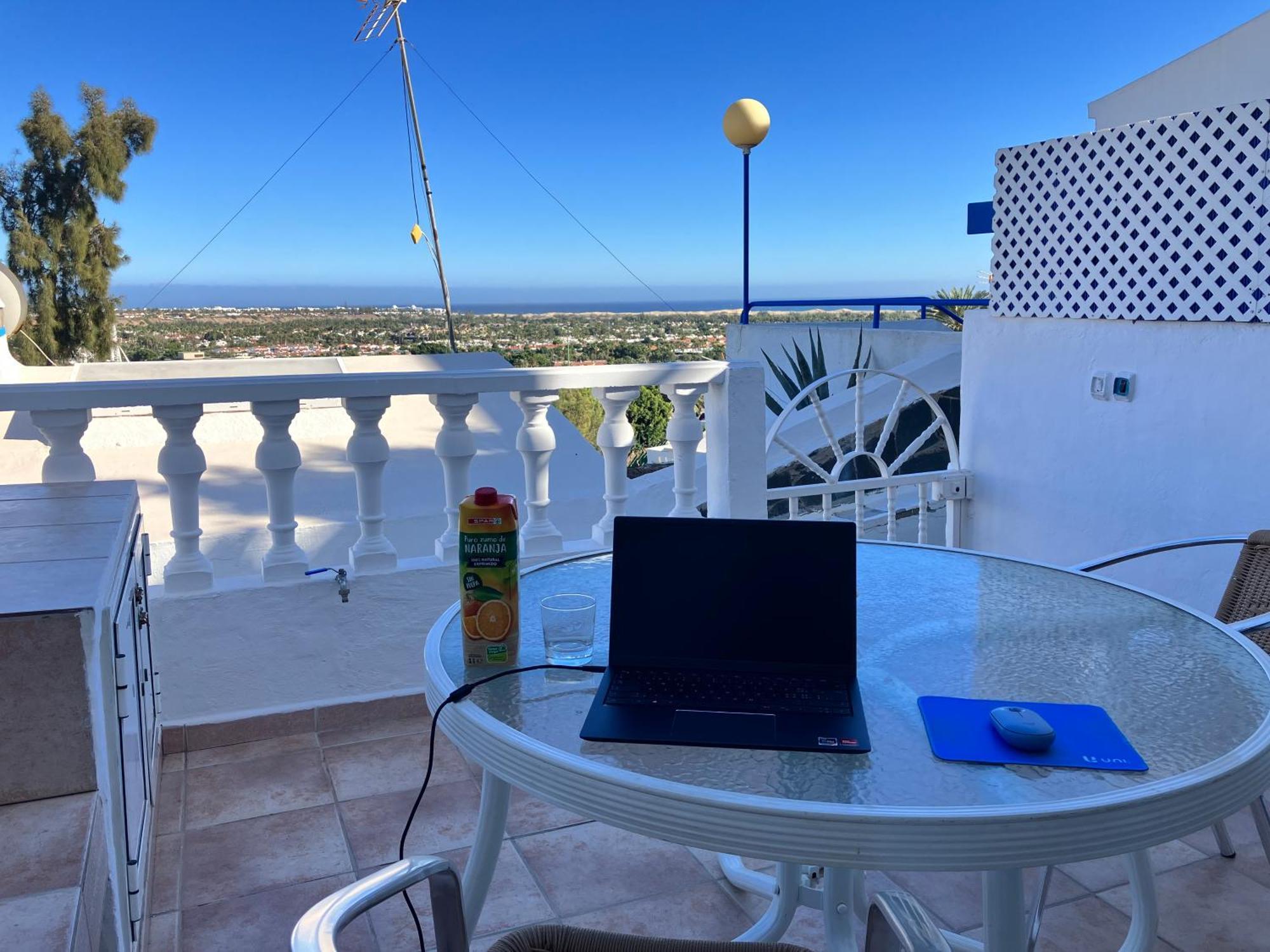 Apartamento casAkash con Vistas al Mar, Terraza, Piscina y Parking gratuito Maspalomas  Exterior foto