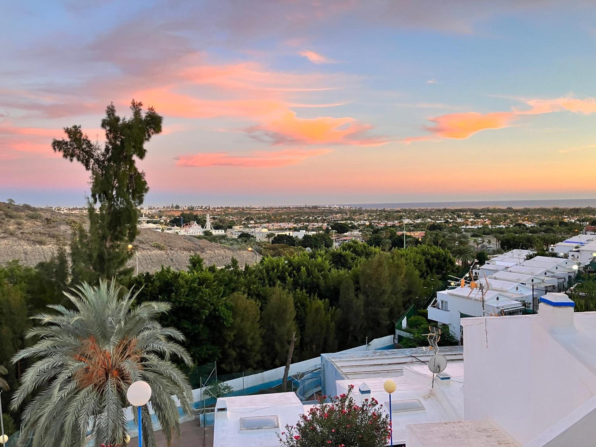 Apartamento casAkash con Vistas al Mar, Terraza, Piscina y Parking gratuito Maspalomas  Exterior foto